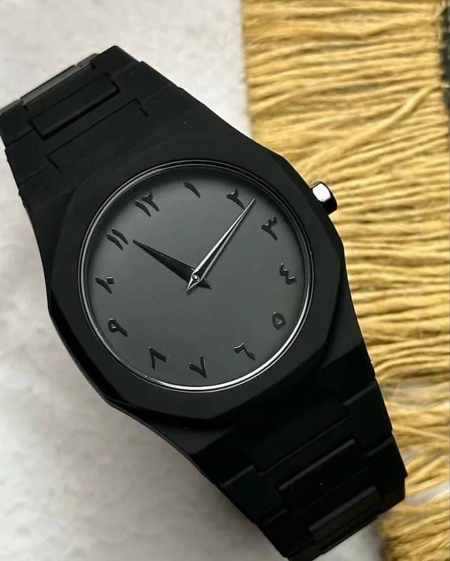 Luxury Arabic Aura watch (ওয়াটারপ্রুফ ওজন ৪০ গ্রাম ফাইবার বডি ১ বছর গ্যারান্টি)